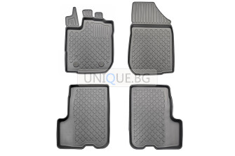 3D Автомобилни стелки  GUARDLINER тип леген за DACIA LOGAN II 03.2013-12.2020