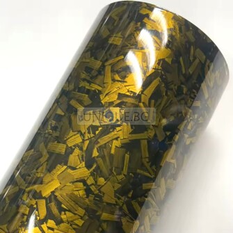 Гланцово Фолио Кован Карбон  152см Х 1м