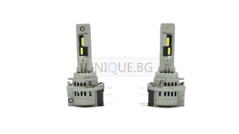 Мини Диодни крушки за фарове CANBUS,H15